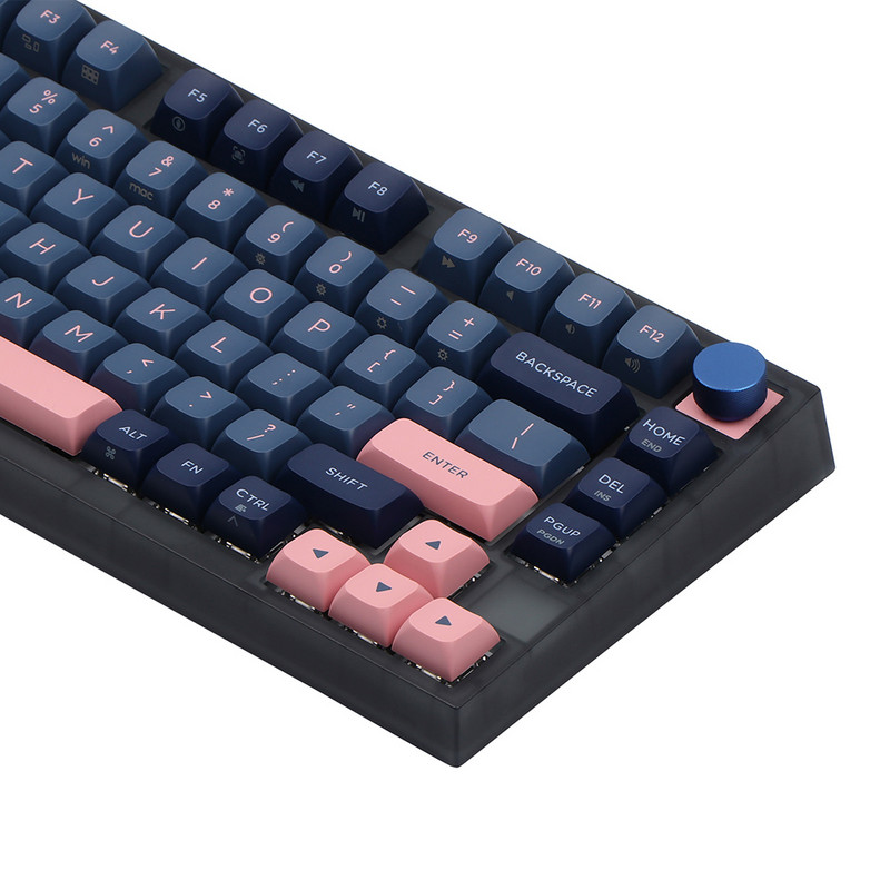 SKYLOONG GK75 Lite Montaža nalik na brtvu Žičana programabilna tipkovnica s mogućnošću vruće izmjene i okretnim gumbom, kompatibilna s Win/Mac