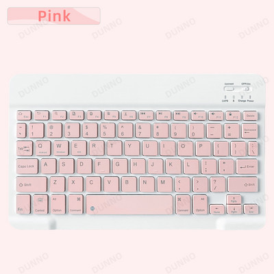 Bezdrôtová klávesnica pre tablet iPad iPhone Bluetooth kompatibilná nabíjateľná 10-palcová klávesnica pre smartfóny Android iOS Windows