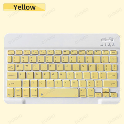 Bezdrôtová klávesnica pre tablet iPad iPhone Bluetooth kompatibilná nabíjateľná 10-palcová klávesnica pre smartfóny Android iOS Windows