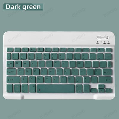 Bezdrôtová klávesnica pre tablet iPad iPhone Bluetooth kompatibilná nabíjateľná 10-palcová klávesnica pre smartfóny Android iOS Windows