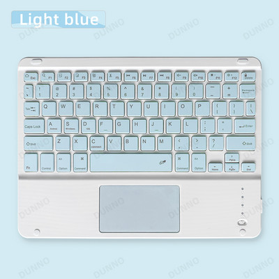 Bezdrôtová klávesnica pre tablet iPad iPhone Bluetooth kompatibilná nabíjateľná 10-palcová klávesnica pre smartfóny Android iOS Windows