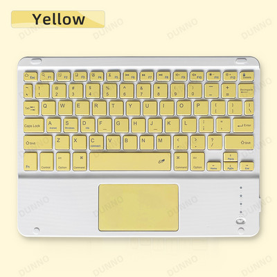 Bezdrôtová klávesnica pre tablet iPad iPhone Bluetooth kompatibilná nabíjateľná 10-palcová klávesnica pre smartfóny Android iOS Windows