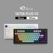Akko 5075B Plus V2 75% Hot Swappable RGB mehanička gaming tipkovnica s više načina rada 2,4 GHz bežična/USB Type-C/Bluetooth 5.0