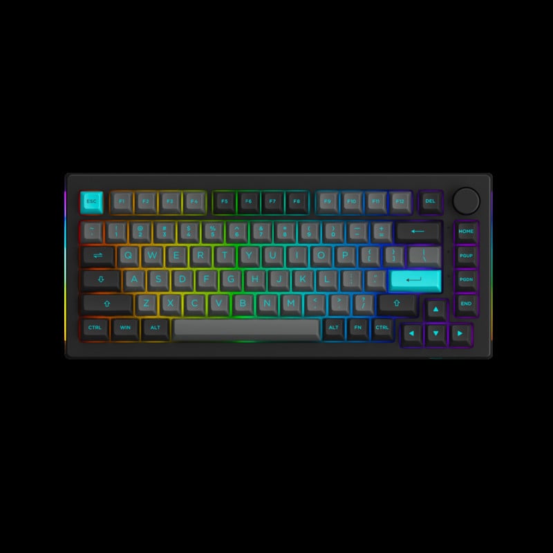 Akko 5075B Plus V2 75% Hot Swappable RGB mehanička gaming tipkovnica s više načina rada 2,4 GHz bežična/USB Type-C/Bluetooth 5.0