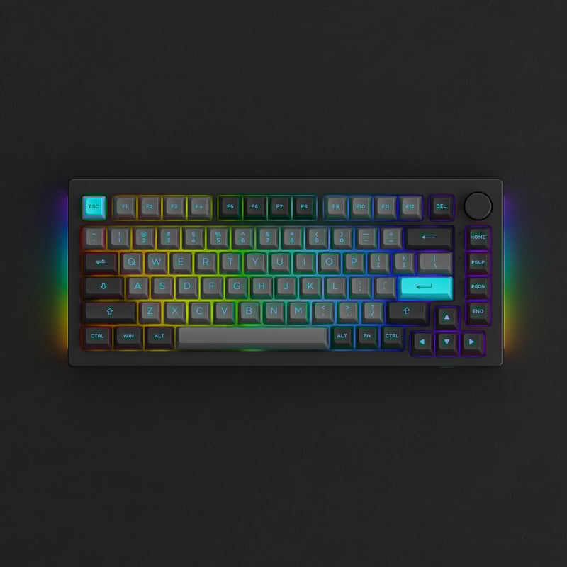 Akko 5075B Plus V2 75% Hot Swappable RGB mehanička gaming tipkovnica s više načina rada 2,4 GHz bežična/USB Type-C/Bluetooth 5.0