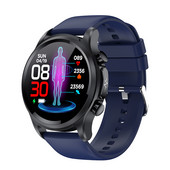 Ceas inteligent ECG PPG Bărbați Monitorizare glicemiei Temperatură corporală Sănătate Ceas inteligent IP68 Brățară Fitness Tracker rezistentă la apă
