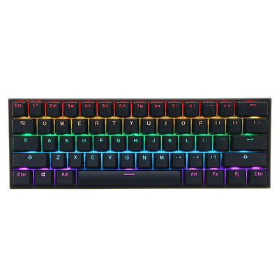 Anne Pro 2 Pro2 NKRO Bluetooth 5.0 Type-C RGB 60% Mini tastatură mecanică pentru jocuri Cherry Gateron Kailh Red Brown Switch Keyboard