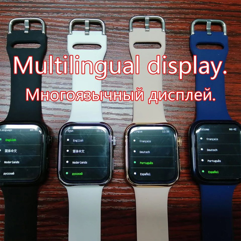 Έξυπνο ρολόι Σειρά 7 2022 Άνδρες καλούν Smartwatch Άνδρας Γυναικείες καρδιακές συχνότητες Fitness Tracker Smartwatch Smart Watches για Android IOS