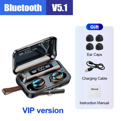 F9 Bluetooth bežične slušalice IPX7 vodootporne kukice za uši Bluetooth slušalice za smanjenje buke Slušalice HiFi Stereo slušalice Novo