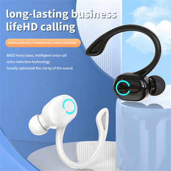 S10 TWS Ασύρματα ακουστικά Sport In-ear Bluetooth 5.2 Mini Earbuds Ακουστικά Handsfree εξαιρετικά μεγάλης διάρκειας σε αναμονή με μικρόφωνο για έξυπνο τηλέφωνο