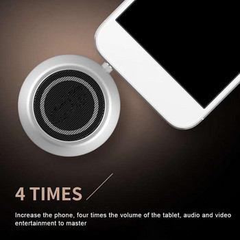 Φορητό μίνι ηχείο 3W 3,5mm AUX Jack Music Audio Player για φορητό υπολογιστή Τηλεφωνικού Tablet Fashion εξαιρετικά μικρή άτρακτος