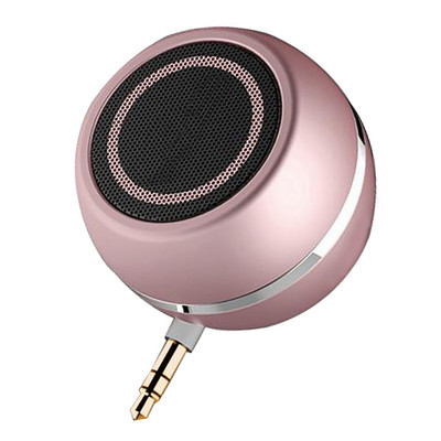 Hordozható mini hangszóró 3 W 3,5 mm-es AUX jack zenei audio lejátszó telefonhoz notebook táblagép Fashion ultra kis törzs