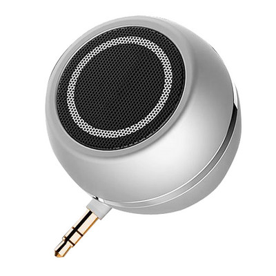 Hordozható mini hangszóró 3 W 3,5 mm-es AUX jack zenei audio lejátszó telefonhoz notebook táblagép Fashion ultra kis törzs