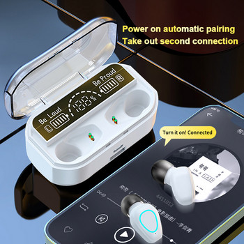 2022 ΝΕΑ TWS ακουστικά Bluetooth Στερεοφωνικά ασύρματα ακουστικά Bluetooth Αθλητικό έλεγχο αφής Ακουστικά παιχνιδιών ακύρωσης θορύβου