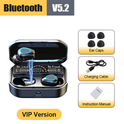 2022 JAUNĀ TWS Bluetooth Austiņas Stereo Bezvadu Bluetooth Austiņas Sporta Touch Control Trokšņu slāpēšanas Spēļu Austiņas