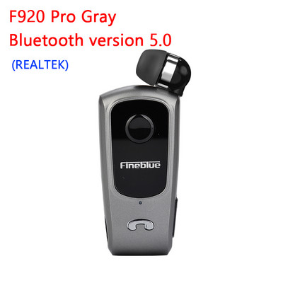 Fineblue F920 Pro Mini căști fără fir, căști portabile Bluetooth retractabile, apeluri reamintiți Vibrații Sport Run Căști pentru jucători