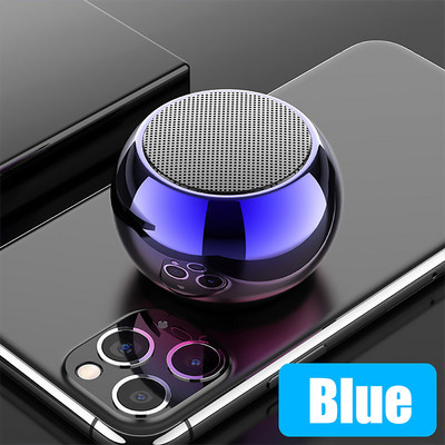 Bežični Bluetooth zvučnik Mini mali prijenosni kućni prijenosni mali čelični pištolj Vanjski subwoofer velike glasnoće Mali zvuk