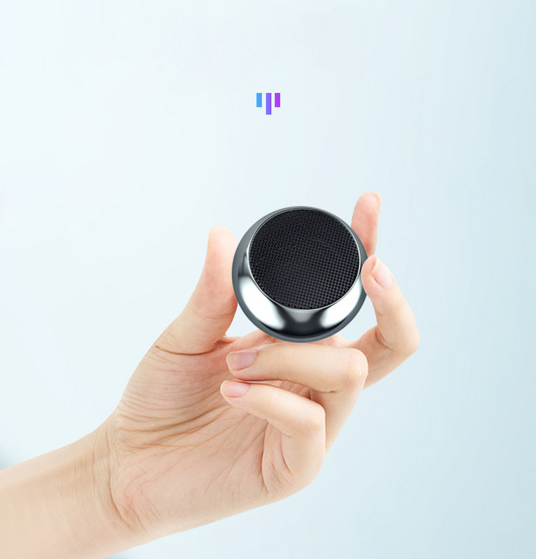 Bežični Bluetooth zvučnik Mini mali prijenosni kućni prijenosni mali čelični pištolj Vanjski subwoofer velike glasnoće Mali zvuk