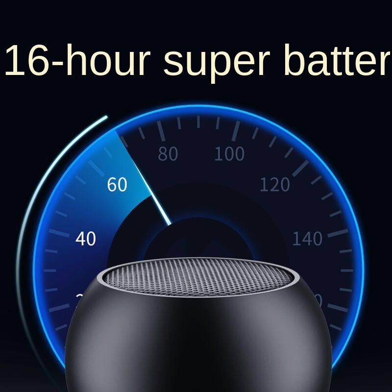 Bežični Bluetooth zvučnik Mini mali prijenosni kućni prijenosni mali čelični pištolj Vanjski subwoofer velike glasnoće Mali zvuk