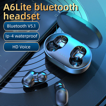 Ασύρματα ακουστικά Bluetooth Μείωση θορύβου TWS Earbud με Charging Box Αθλητικά ακουστικά Ακουστικά gaming για Redmi iphone Air