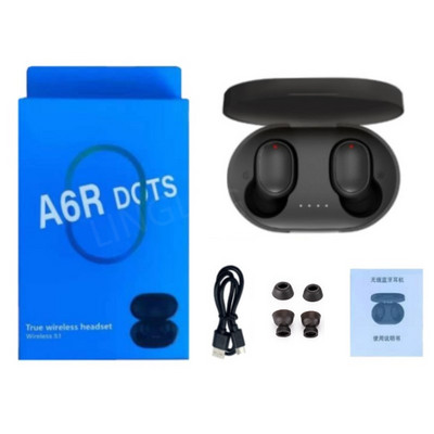 Ασύρματα ακουστικά Bluetooth Μείωση θορύβου TWS Earbud με Charging Box Αθλητικά ακουστικά Ακουστικά gaming για Redmi iphone Air