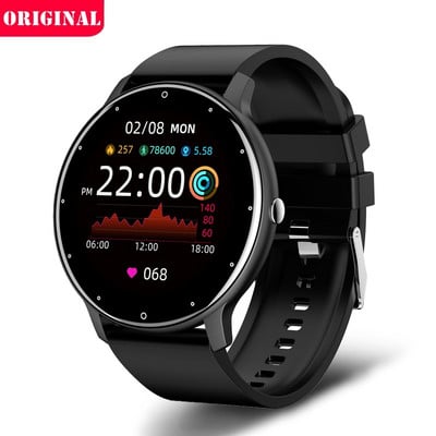 Νέο έξυπνο ρολόι Heart Rate Πλήρης οθόνη αφής Αθλητικό ρολόι γυμναστικής IP67 αδιάβροχο Bluetooth για Android ios smartwatch Ανδρικά Γυναικεία