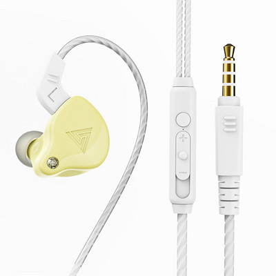 Originalni QKZ AK6 bakreni drajver HiFi žičane slušalice Sportske slušalice za trčanje Bas Stereo slušalice Glazbene slušalice fone de ouvido