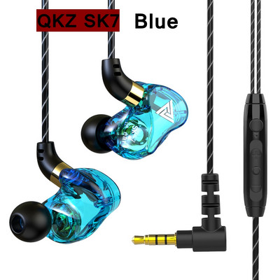 Originalni QKZ AK6 bakreni drajver HiFi žičane slušalice Sportske slušalice za trčanje Bas Stereo slušalice Glazbene slušalice fone de ouvido
