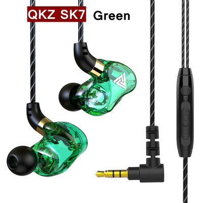 Originalni QKZ AK6 bakreni drajver HiFi žičane slušalice Sportske slušalice za trčanje Bas Stereo slušalice Glazbene slušalice fone de ouvido