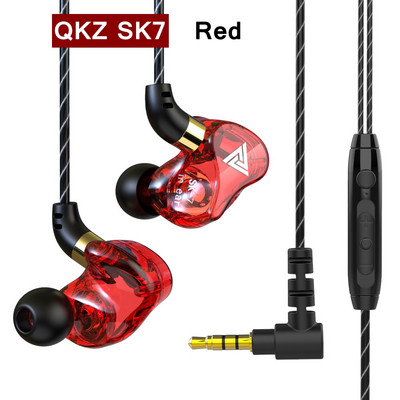Originalni QKZ AK6 bakreni drajver HiFi žičane slušalice Sportske slušalice za trčanje Bas Stereo slušalice Glazbene slušalice fone de ouvido