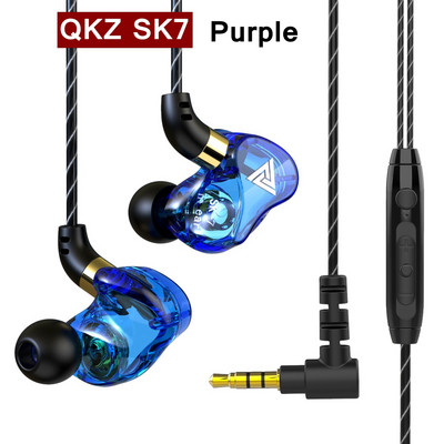 Originalni QKZ AK6 bakreni drajver HiFi žičane slušalice Sportske slušalice za trčanje Bas Stereo slušalice Glazbene slušalice fone de ouvido