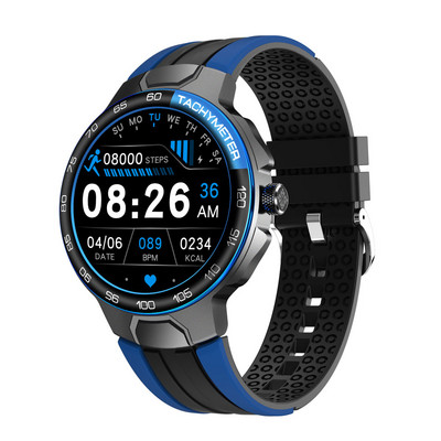 Νέο Bluetooth 5.0 Smart Watch Men IP68 Waterproof 24 Exercise Modes E-15 Smartwatch Γυναικεία παρακολούθηση καρδιακού ρυθμού για Android Ios