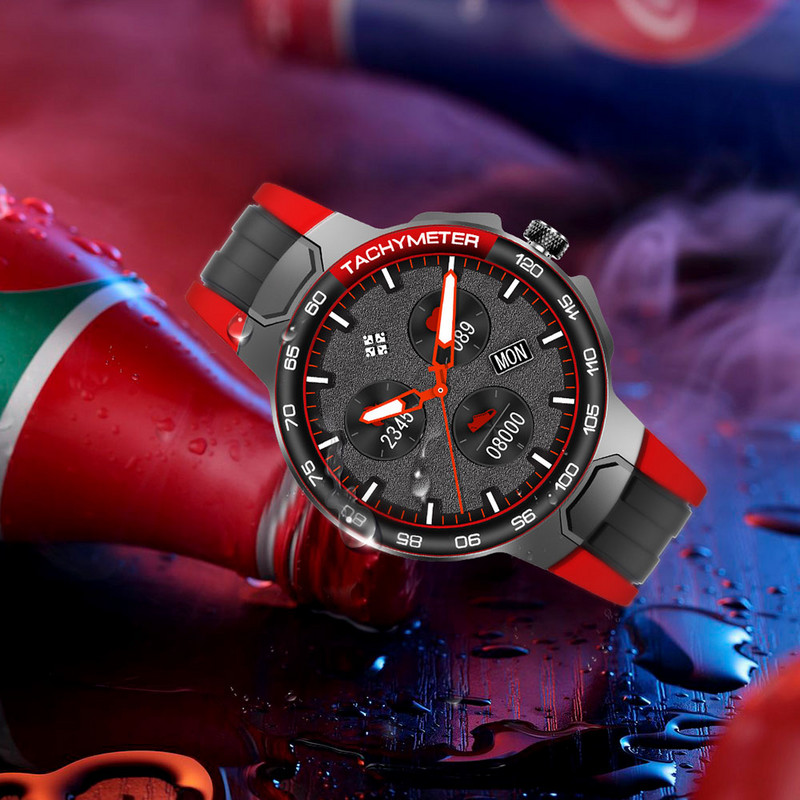 Νέο Bluetooth 5.0 Smart Watch Men IP68 Waterproof 24 Exercise Modes E-15 Smartwatch Γυναικεία παρακολούθηση καρδιακού ρυθμού για Android Ios