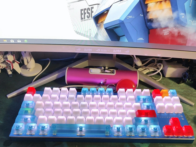 104 prozirne prazne prozirne kapice tipki OEM profil ABS kapica tipki za Mx Switch Mehanička gaming tipkovnica s pozadinskim osvjetljenjem RGB prilagođena kapica tipki