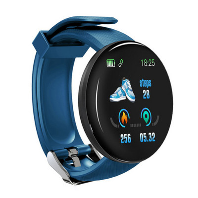 D18 Pro Pametni sat Bluetooth Fitness Tracker Sportski monitor otkucaja srca Vodootporna krv Ženska modna narukvica za Android IOS