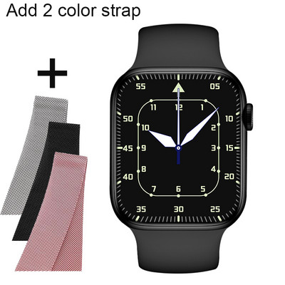 2.0 inčni pametni sat Muški Ženski Originalni IWO serija 7 Smartwatch Satovi Pozivanje Glazba Sport Fitness Tracker Sat za Android IOS