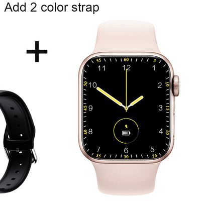 2.0 inčni pametni sat Muški Ženski Originalni IWO serija 7 Smartwatch Satovi Pozivanje Glazba Sport Fitness Tracker Sat za Android IOS