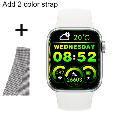 2.0 inčni pametni sat Muški Ženski Originalni IWO serija 7 Smartwatch Satovi Pozivanje Glazba Sport Fitness Tracker Sat za Android IOS