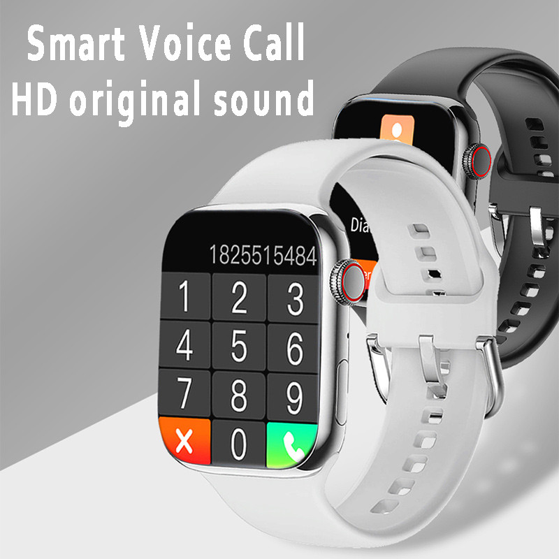 Ceas inteligent nou 2022, cu atingere completă, ecran mare de 2,0 inci, care apelează ceas inteligent cu moduri multi-sport Ceasuri pentru Iphone Xiaomi Huawei IWO