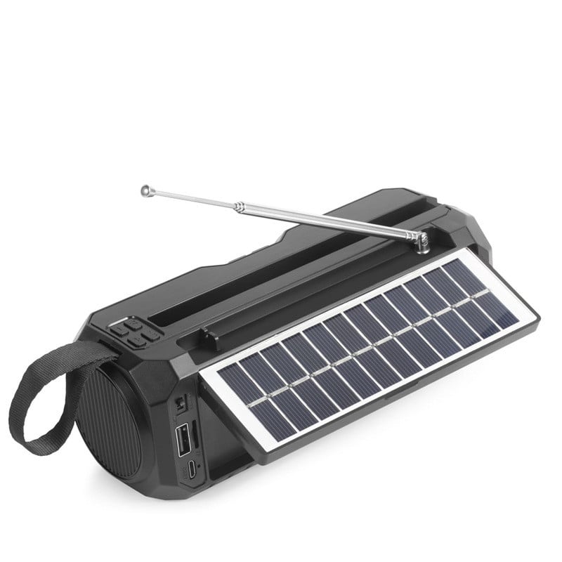 2022 Új Solar Bluetooth hangszóró kültéri újratölthető rádiós műsorszóró kártya kis hangszóró