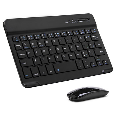 Ružičasta bežična Bluetooth tipkovnica i miš Mini tipkovnica Engleska tipkovnica za tablet IOS Android IPhone Ipad tipkovnica