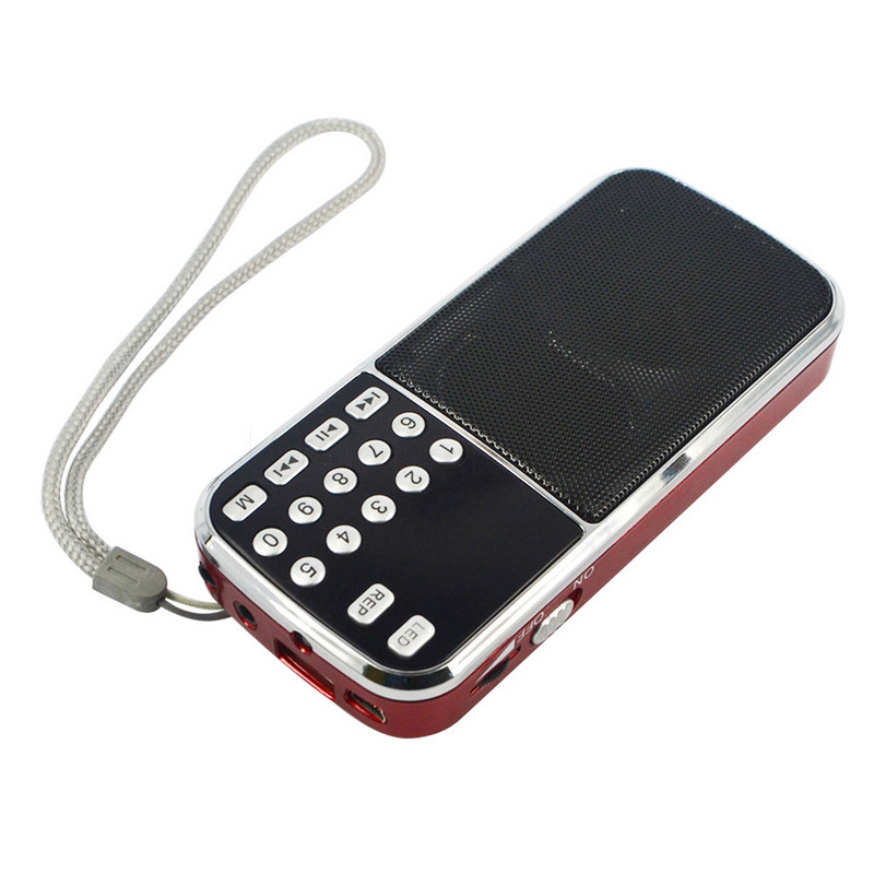 L-088 kaasaskantav minikõlar MP3-helimängija taskulambi toega TF FM-raadio Laetavad BL-5C aku laadimiskaablid