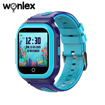 Смарт часовник Wonlex Baby GPS WIFI Position Tracker 4G Video Remote Camera KT24S Voice Chat GEO Fence Location Child Smart-Watches
