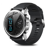 T3PRO t3 Dual Time Hybrid Watch Ιαπωνικό Quartz Movement Οθόνη IPS Εμφάνιση μηνύματος Υπενθύμιση κλήσης Καρδιακός ρυθμός για Ios Android