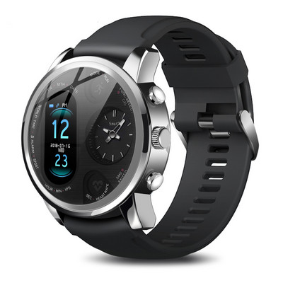 T3PRO t3 Dual Time Hybrid Watch Ιαπωνικό Quartz Movement Οθόνη IPS Εμφάνιση μηνύματος Υπενθύμιση κλήσης Καρδιακός ρυθμός για Ios Android