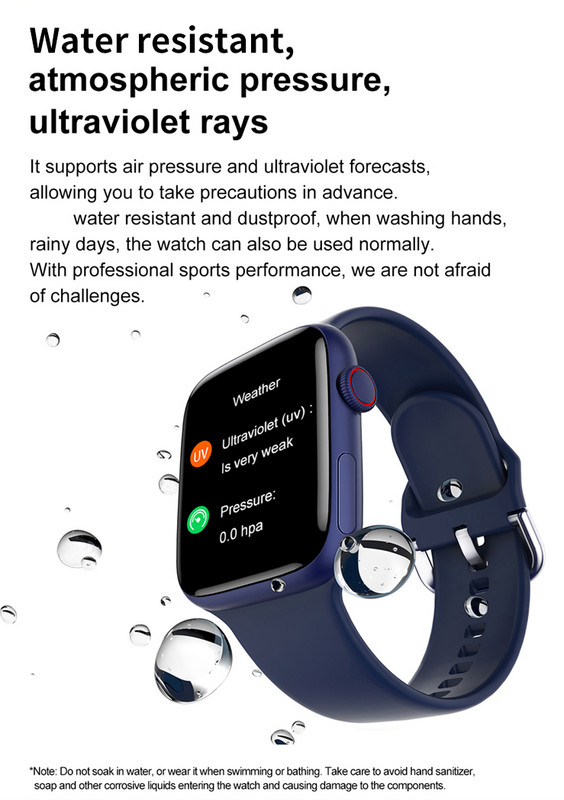 Έξυπνο ρολόι 2023 Smartwatch 44mm Ανδρικά Γυναικεία Αθλητικά Ρολόγια Bluetooth Κλήσεις Προσαρμοσμένο Ρολόι Πρόσοψη Ασύρματη Φόρτιση Fitness Βραχιόλι