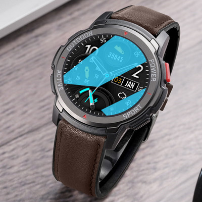 ΝΕΟ Έξυπνο ρολόι ανδρών Bluetooth Κλήσεις Blood Oxygen Στρογγυλή οθόνη HD Προσαρμοσμένες κλήσεις 25 Sport Mode Smartwatch Women for IOS Android