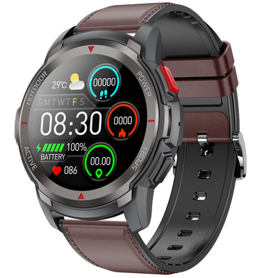 ΝΕΟ Έξυπνο ρολόι ανδρών Bluetooth Κλήσεις Blood Oxygen Στρογγυλή οθόνη HD Προσαρμοσμένες κλήσεις 25 Sport Mode Smartwatch Women for IOS Android