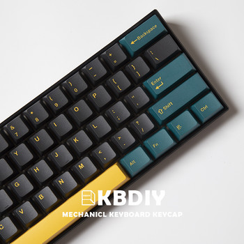 KBDiy 136keys/Set Mars Green Προφίλ OEM PBT Keycaps Πράσινο μηχανικό πληκτρολόγιο Πλήκτρα PBT για DIY Custom for TM680 GK61