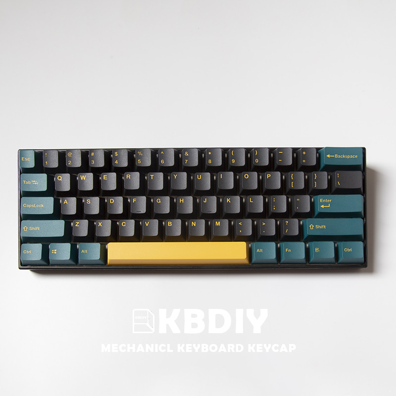 KBDiy 136 tipki/Set Mars Green OEM PBT tipkovnice Profil zelene mehaničke tipkovnice tipkovnice PBT za DIY Custom za TM680 GK61